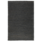 Outside The Box 8x10 Soumak Charcoal Handwoven Jute Indoor Rug