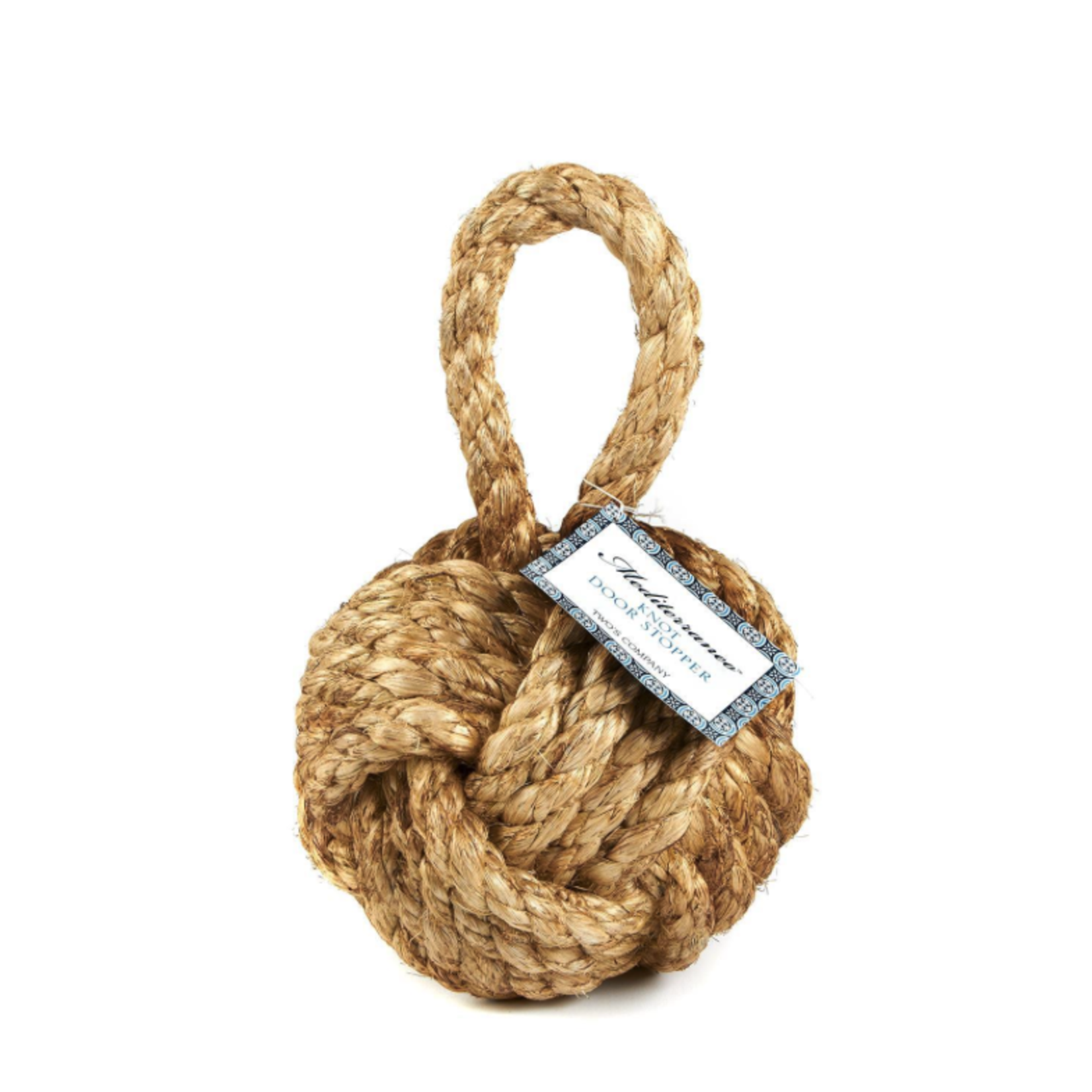 Outside The Box 6" Marseille Nautical Jute Knot Door Stopper
