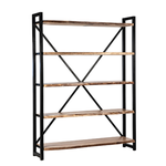 Outside The Box 80x14x60 Santos Acacia Wood Bookcase