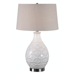 Outside The Box 27" Uttermost Camellia Budding Table Lamp