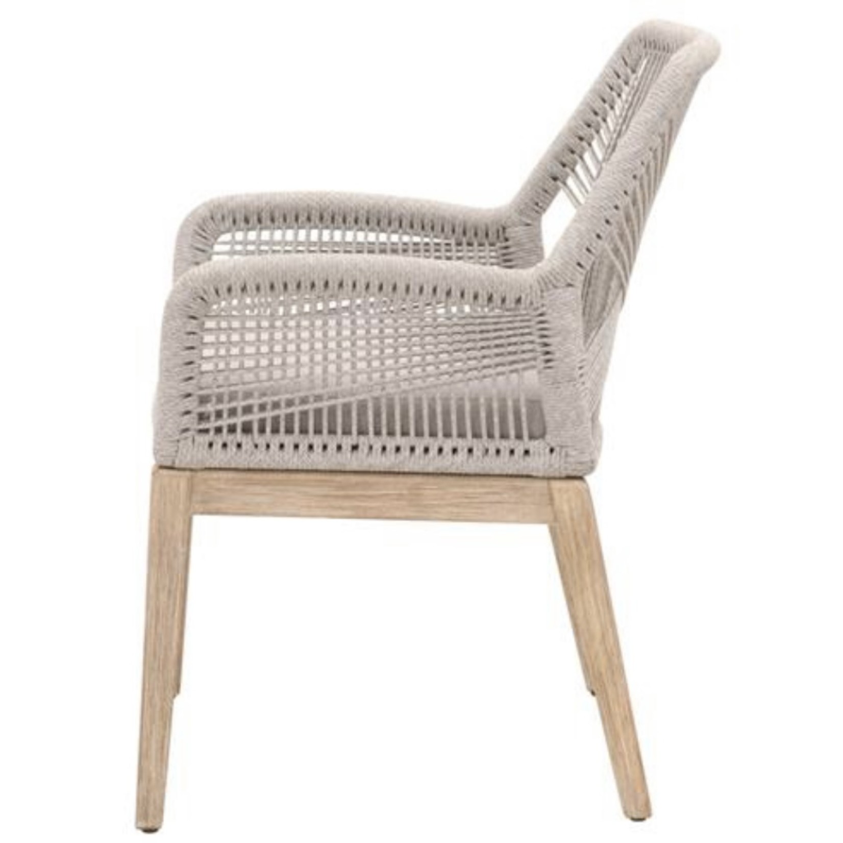 Outside The Box Essentials For Living Loom Dining Chair W/ Arm Taupe