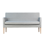 Outside The Box 65x25x35 Tahlia Sea Grey Performance Fabric Dining Bench