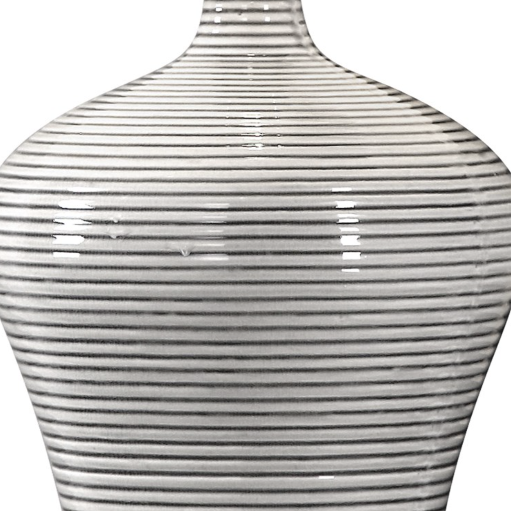 Outside The Box Uttermost Dubrava Ribbed 34" Table Lamp