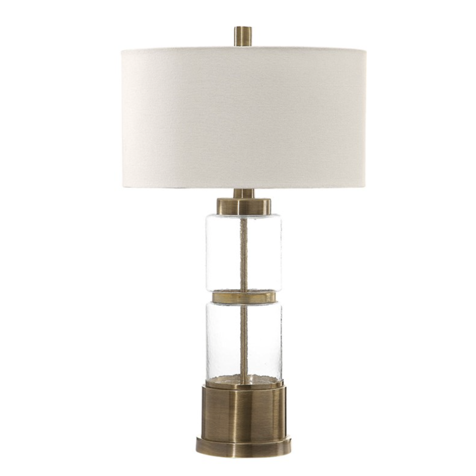 Outside The Box 31" Uttermost Viaga Antique Brass Table Lamp