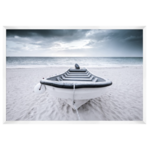Outside The Box 63x43 Wooden Boat Art