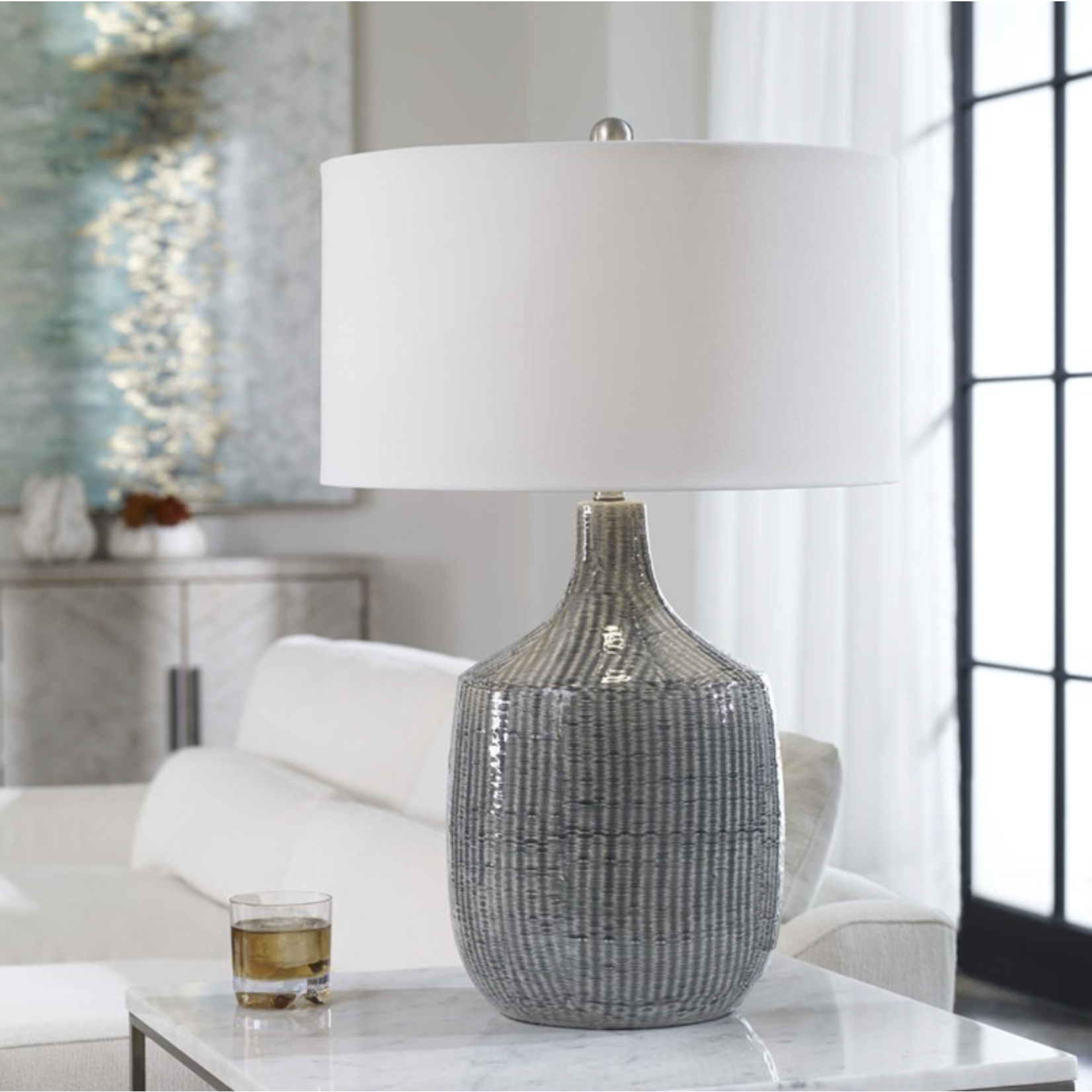 Outside The Box 29" Uttermost Felipe Table Lamp