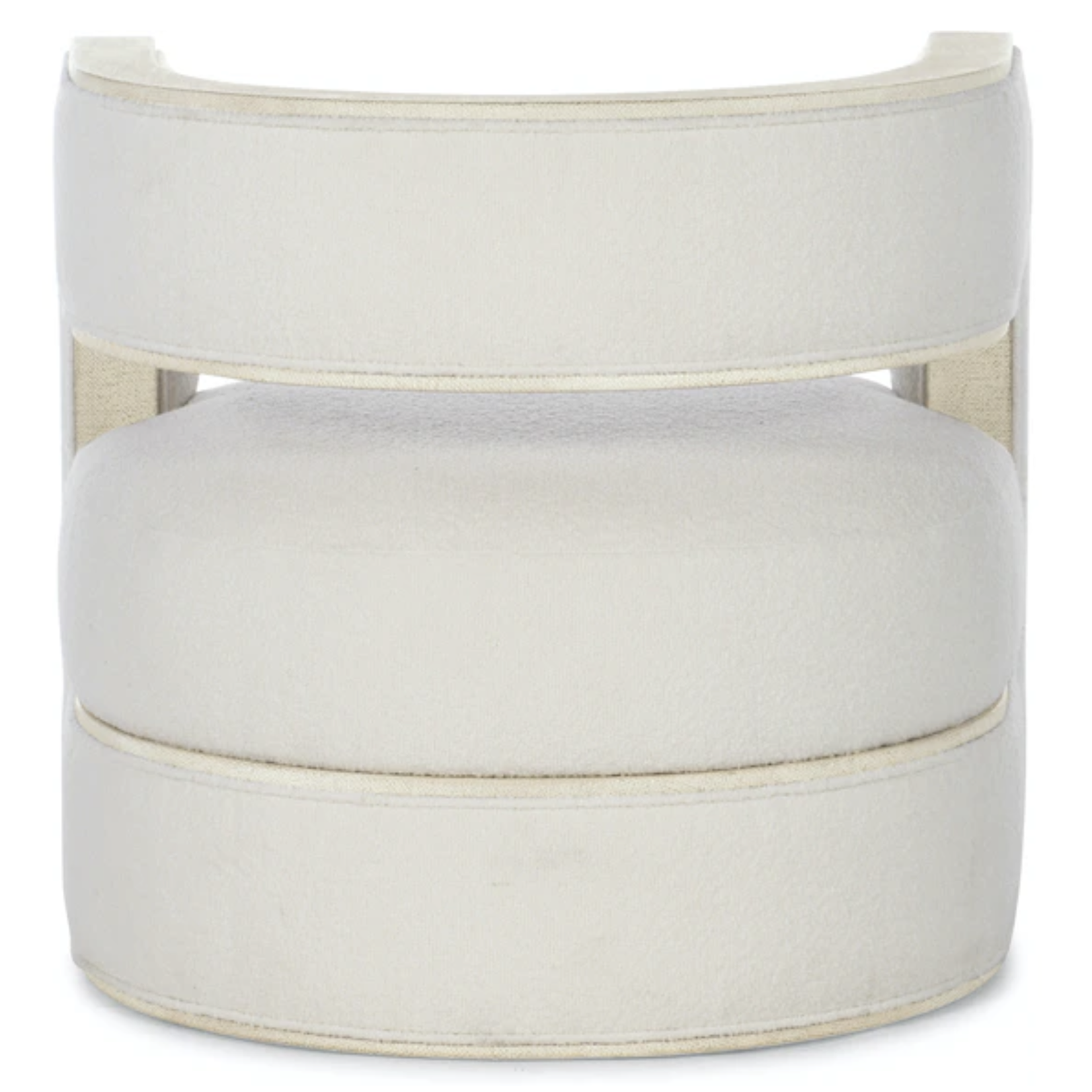 Outside The Box Hooker Cascade Wolfe Pearl Performance Fabric Accent Chair