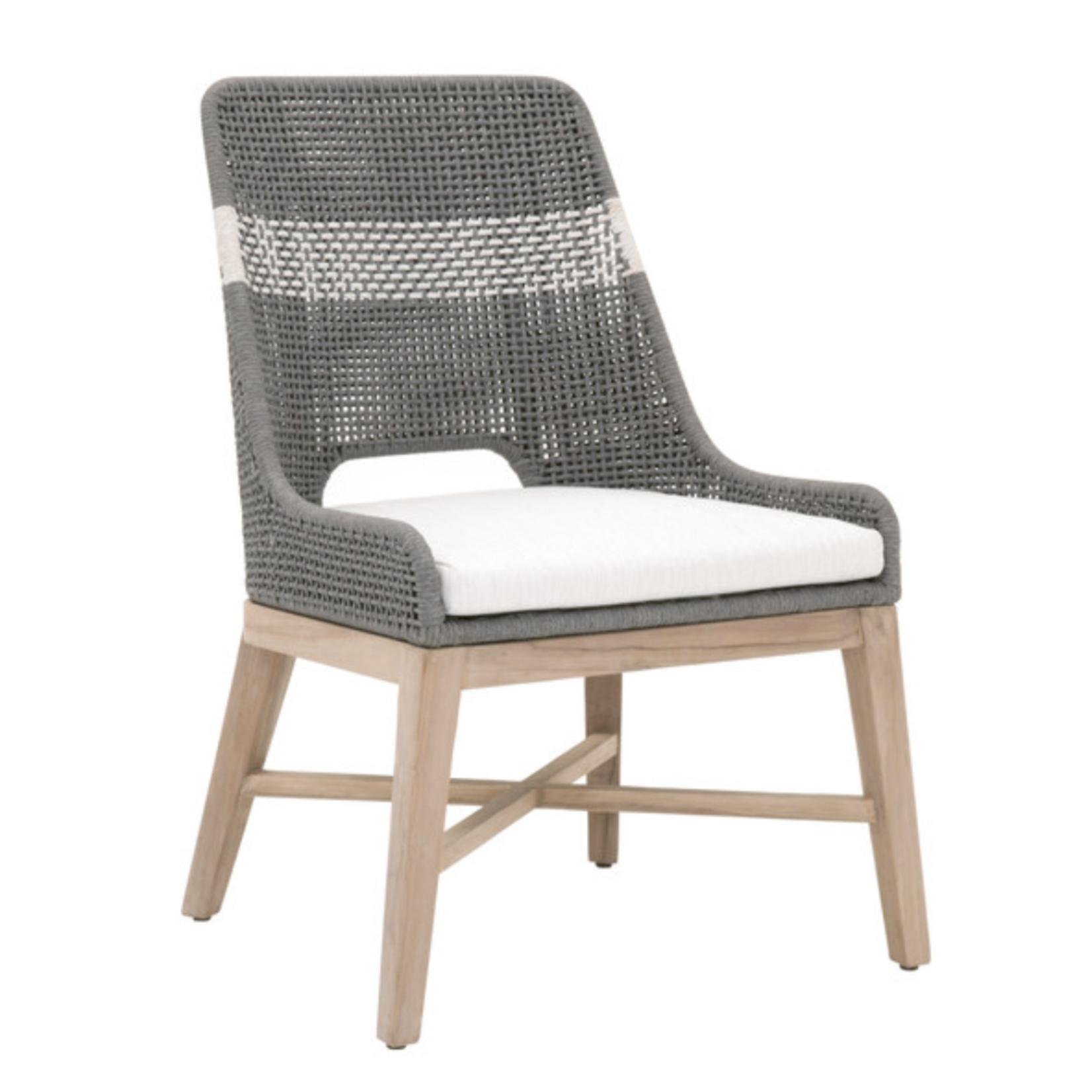 Outside The Box Essentials For Living Tapestry Outdoor Dining Chair Dove