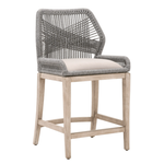 Outside The Box 26" Essentials For Living Loom Counter Stool Platinum