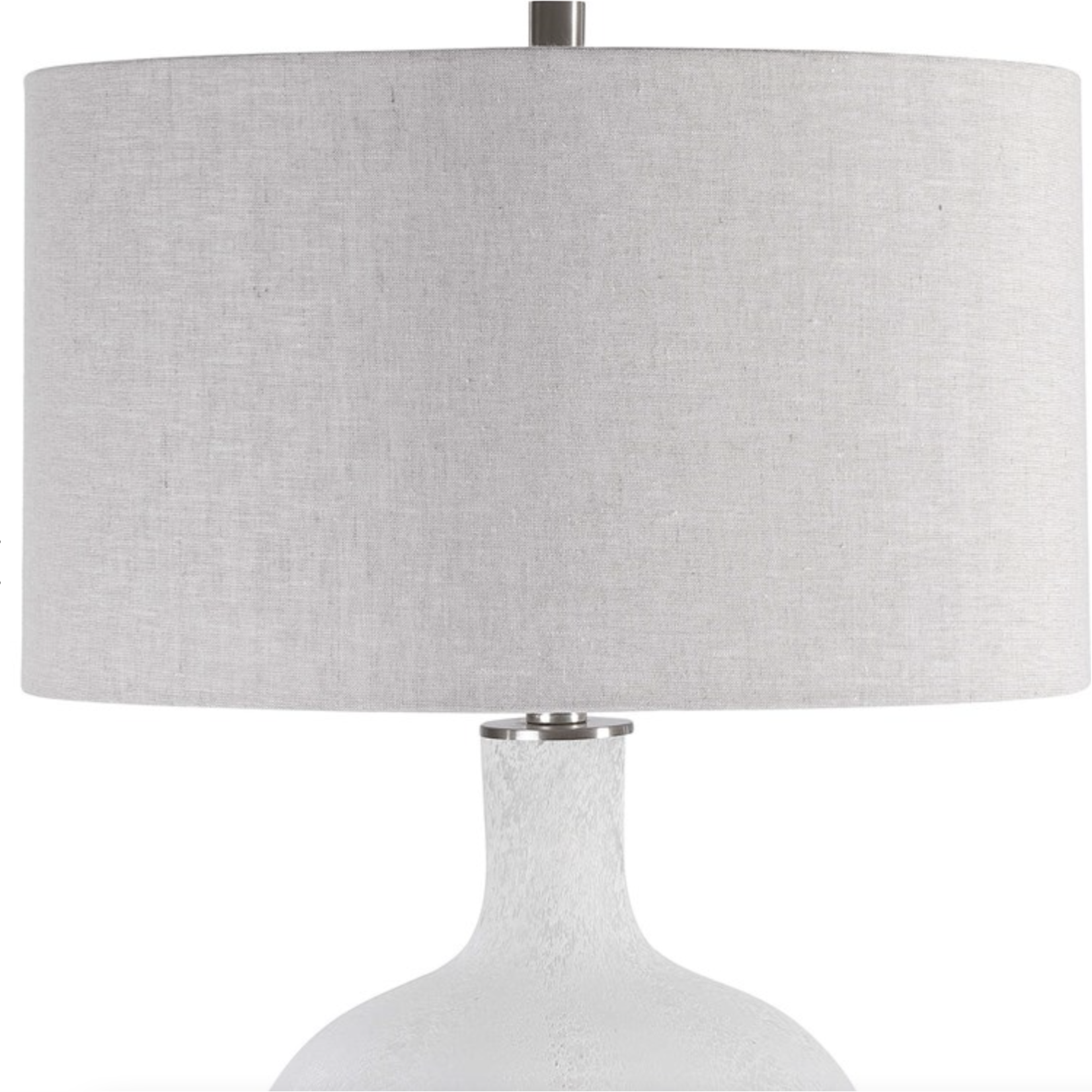 Outside The Box 30" Uttermost Whiteout Table Lamp