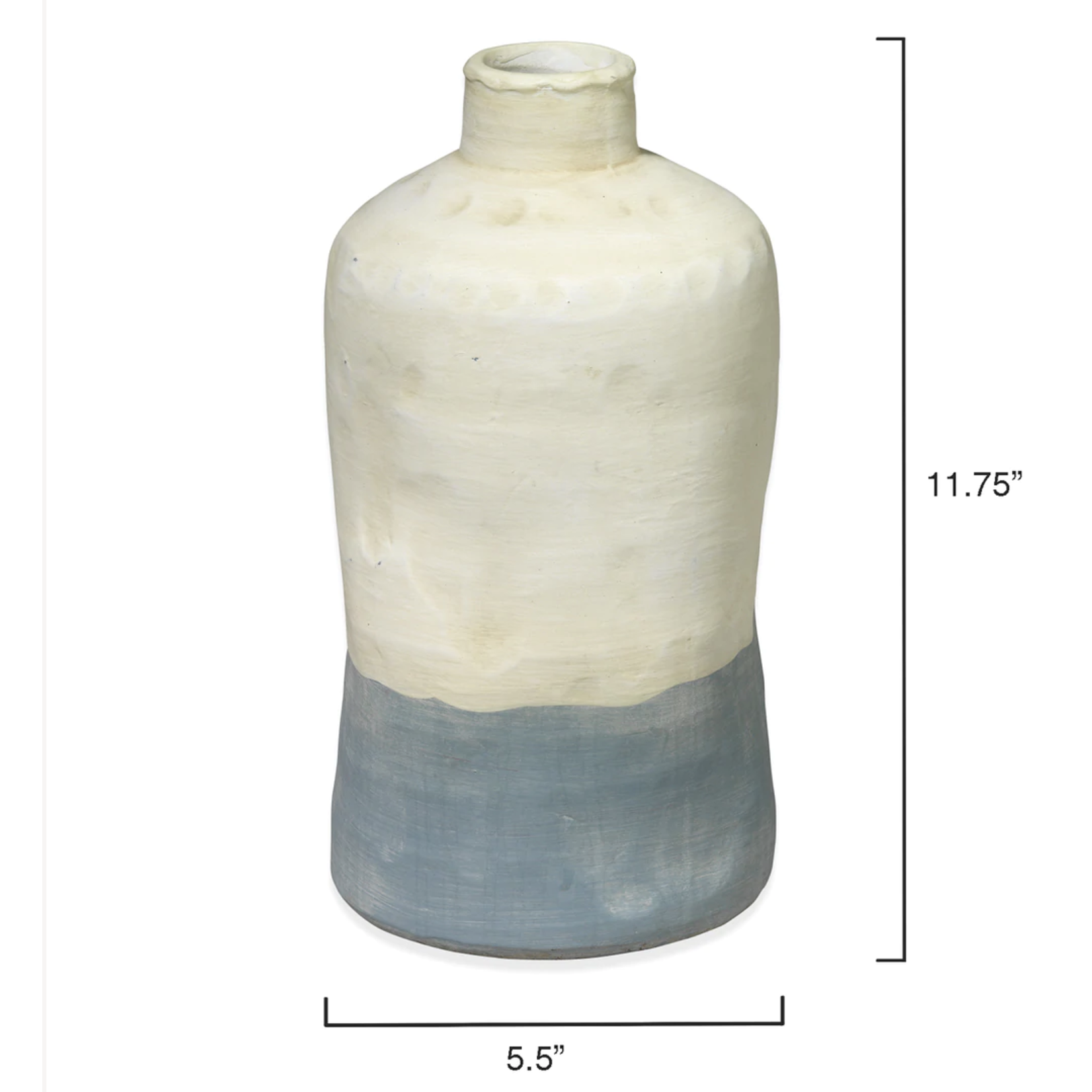 Outside The Box 15", 14" & 12" Set Of 3 Sedona Blue Hand Crafted Vessels