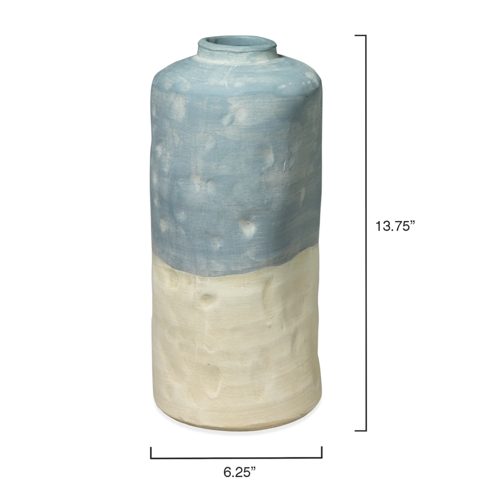 Outside The Box 15", 14" & 12" Set Of 3 Sedona Blue Hand Crafted Vessels