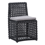 Arnie Charcoal Grey Weave Outdoor Dining Chair