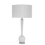 Outside The Box 34" Uttermost Kently White Table Lamp