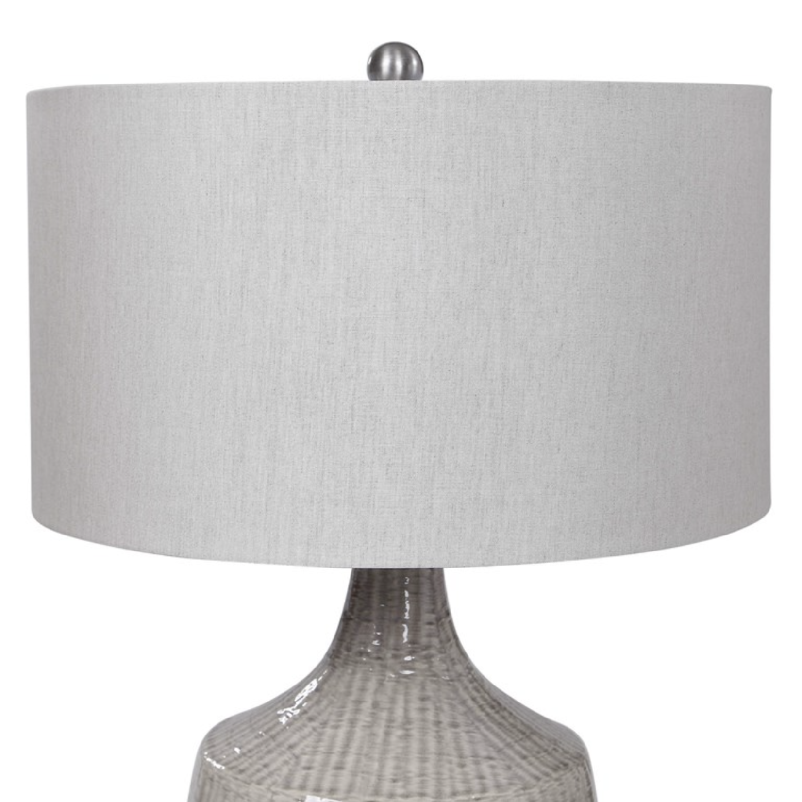 Outside The Box 29" Uttermost Felipe Light Gray Table Lamp