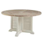 Outside The Box 59" Hatteras Reclaimed Elm Round Dining Table