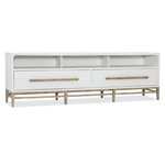 Outside The Box 88x28x18 Hooker Furniture Urban Elevation White Entertainment Media Console