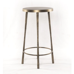 Outside The Box 26" Alena Brass Hand-crafted Counter Stool