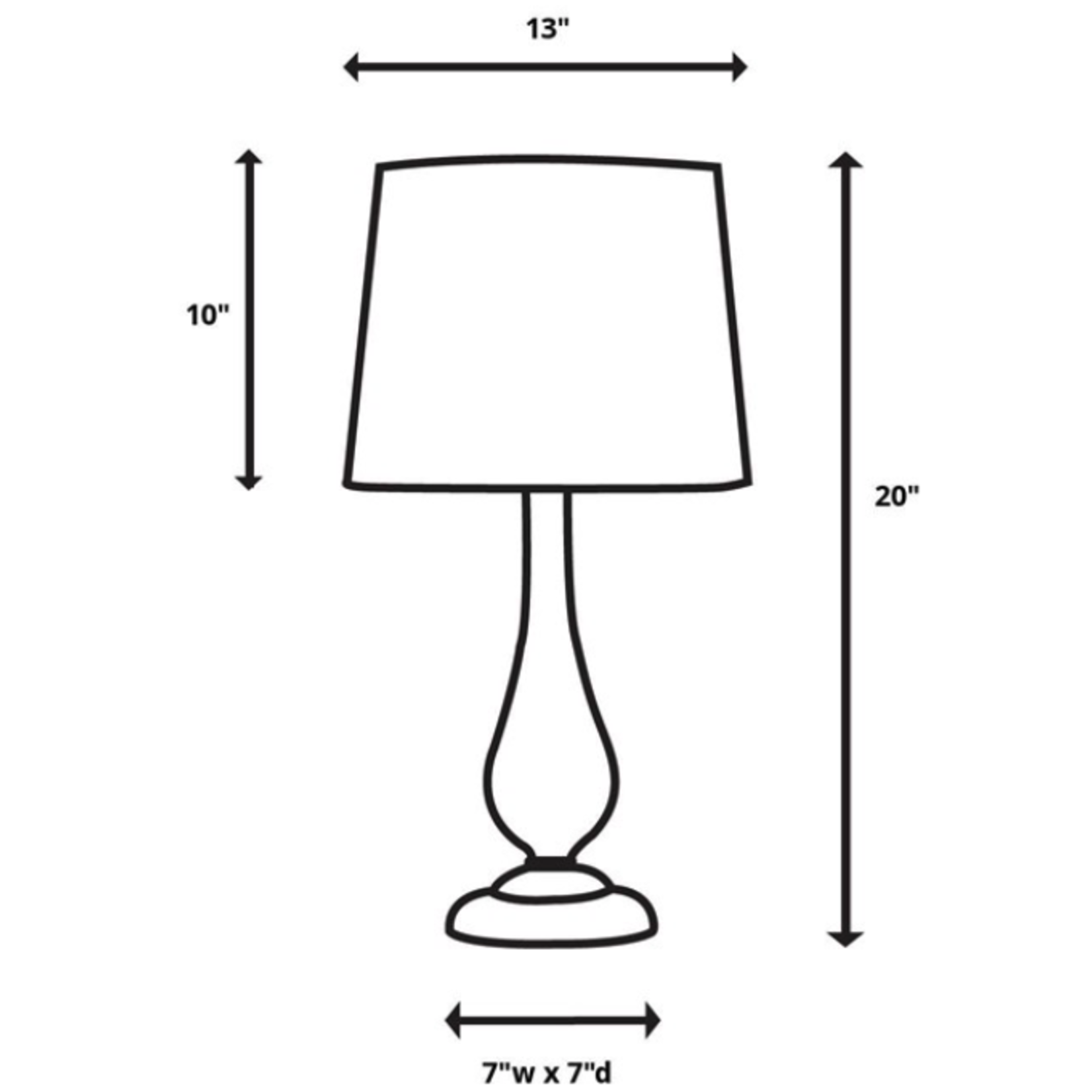 Outside The Box 20" Uttermost Tan & White Etching Table Lamp