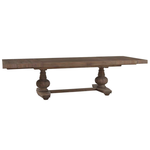 Outside The Box 79"  Extends To 118" Lambeth Mahogany Breadboard Dining Table In Driftwood Finish