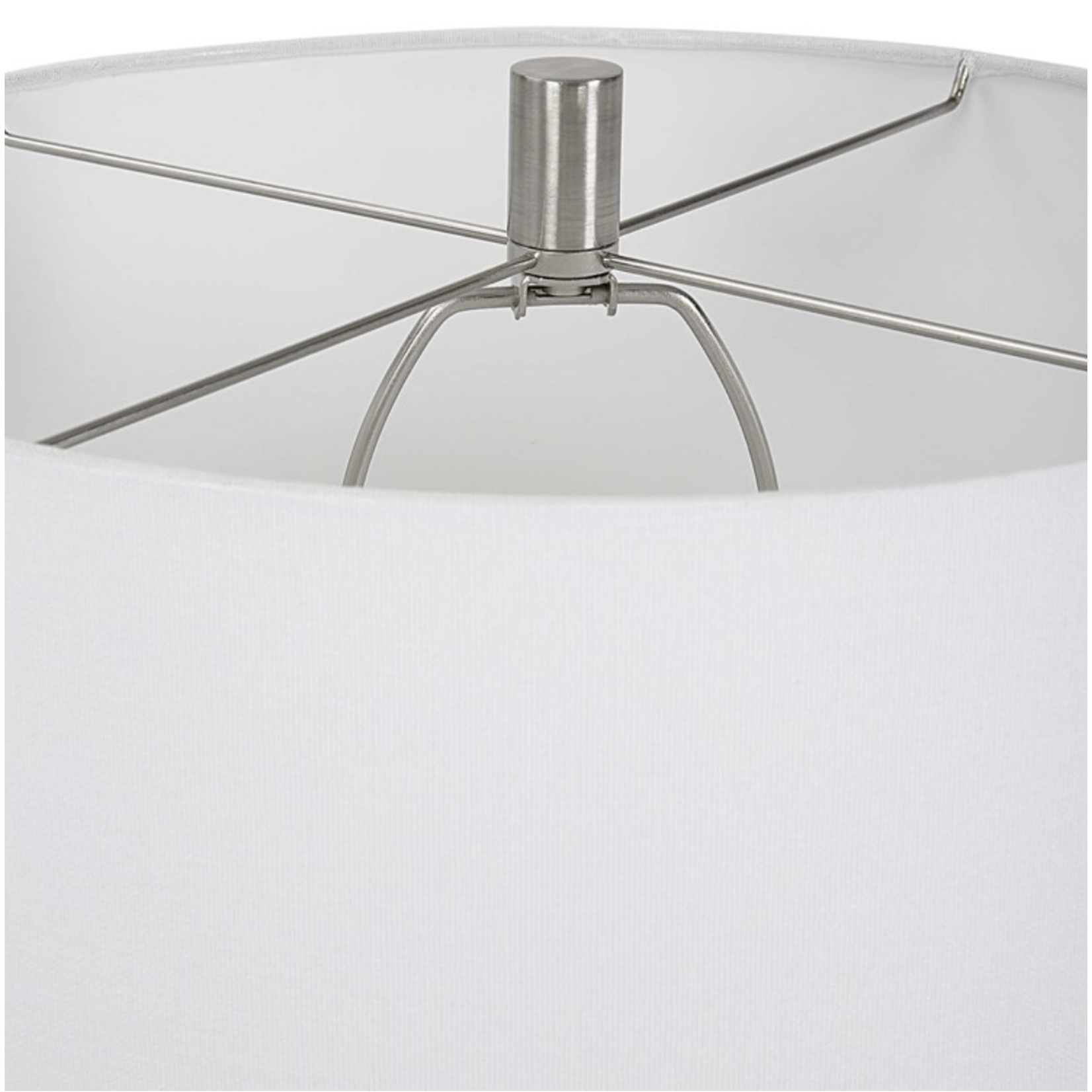 Outside The Box 32" Uttermost Levadia Matte White Table Lamp