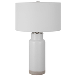 Outside The Box 28" Uttermost Albany Handcrafted Ceramic Table Lamp