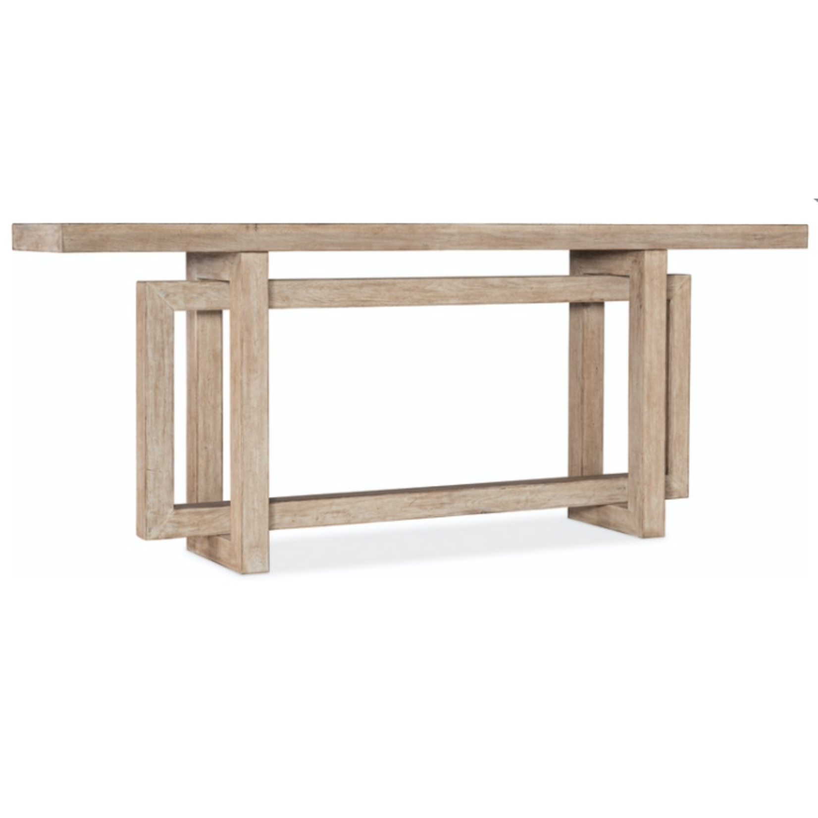 Outside The Box 80x16x32 Hooker Furniture Solid Acacia White Wash Console