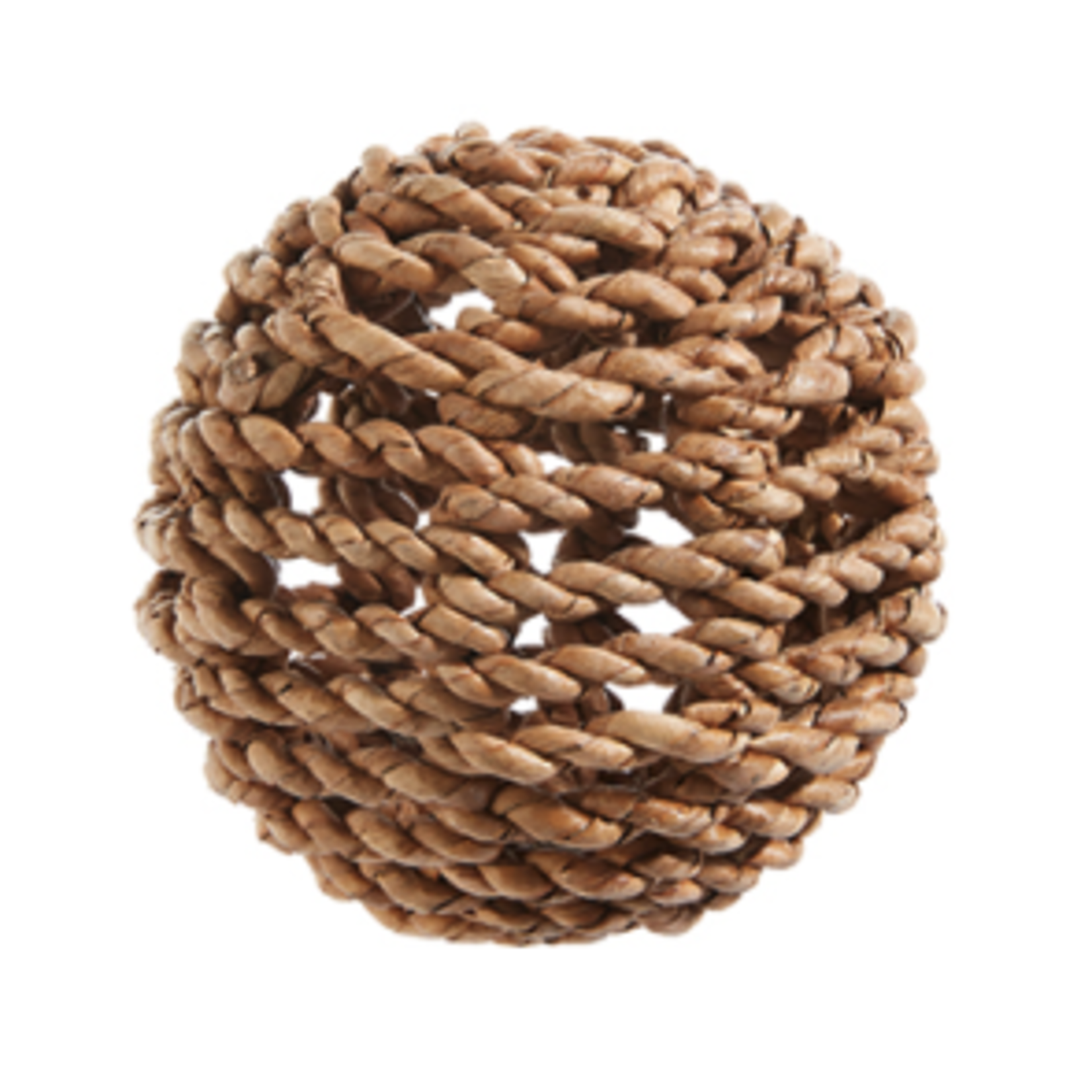 Outside The Box 5" Natural Rattan Woven Ball