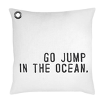 Outside The Box 26x26 "Go Jump In The Ocean" Euro Pillow