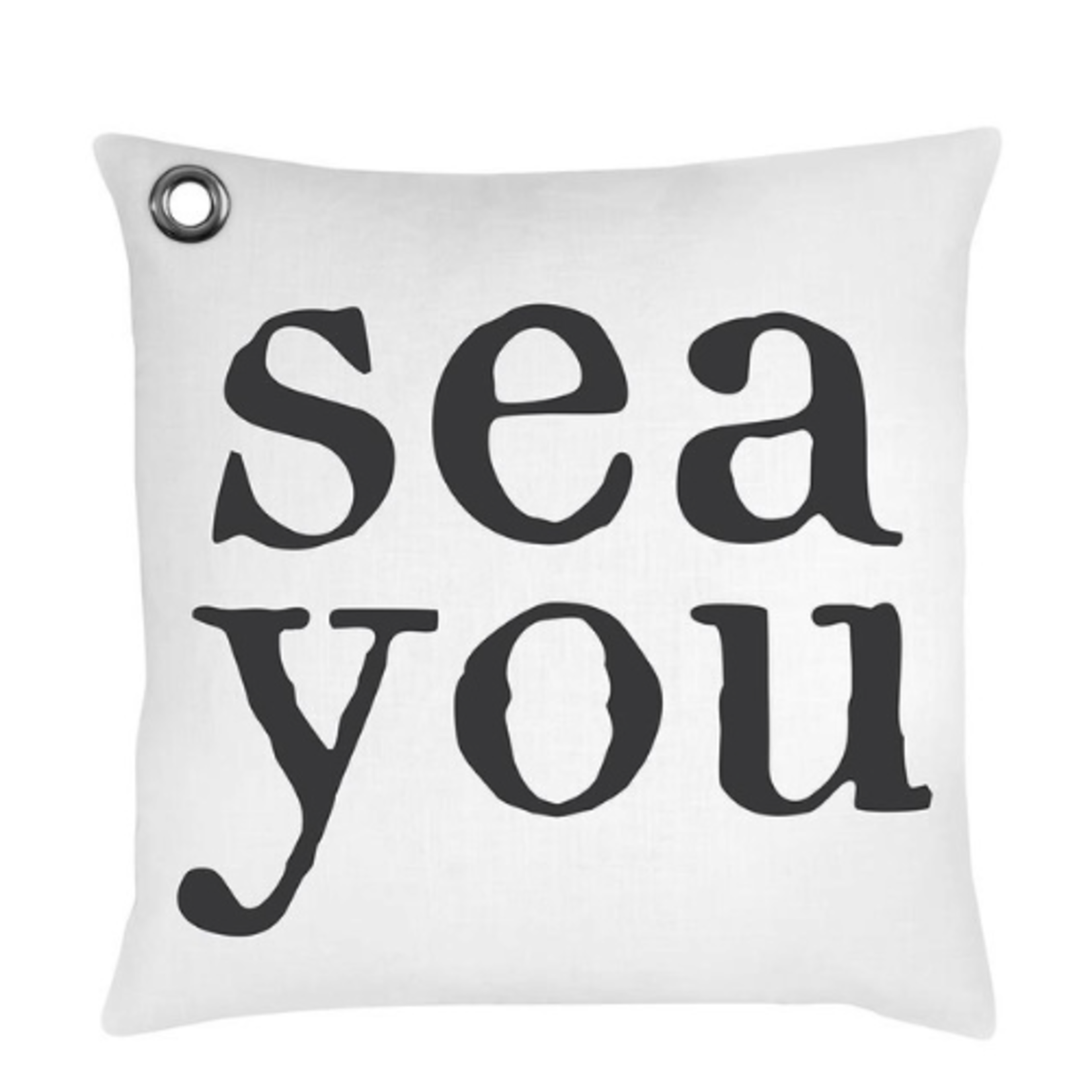 Outside The Box 26x26 "Sea You" Euro Pillow