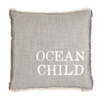 Outside The Box 26x26 "Ocean Child" Euro Pillow