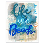Outside The Box 50x40 "Life is a Beach" Framed Art