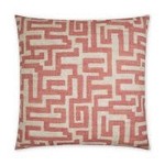 Outside The Box 24x24  Giotto Square Feather Down Pillow In Rose - DV KAP