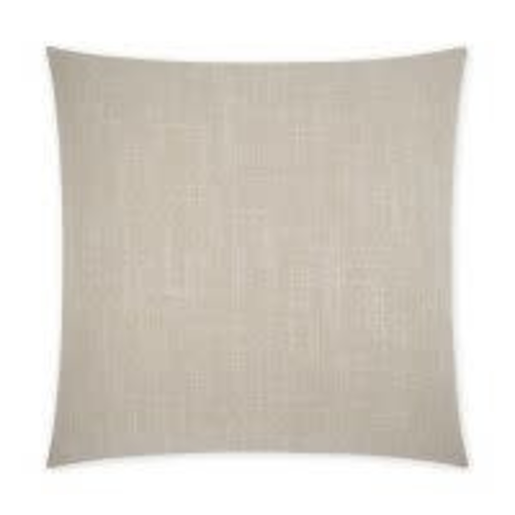 Outside The Box 24x24 Lena Square Feather Down Pillow In Sand