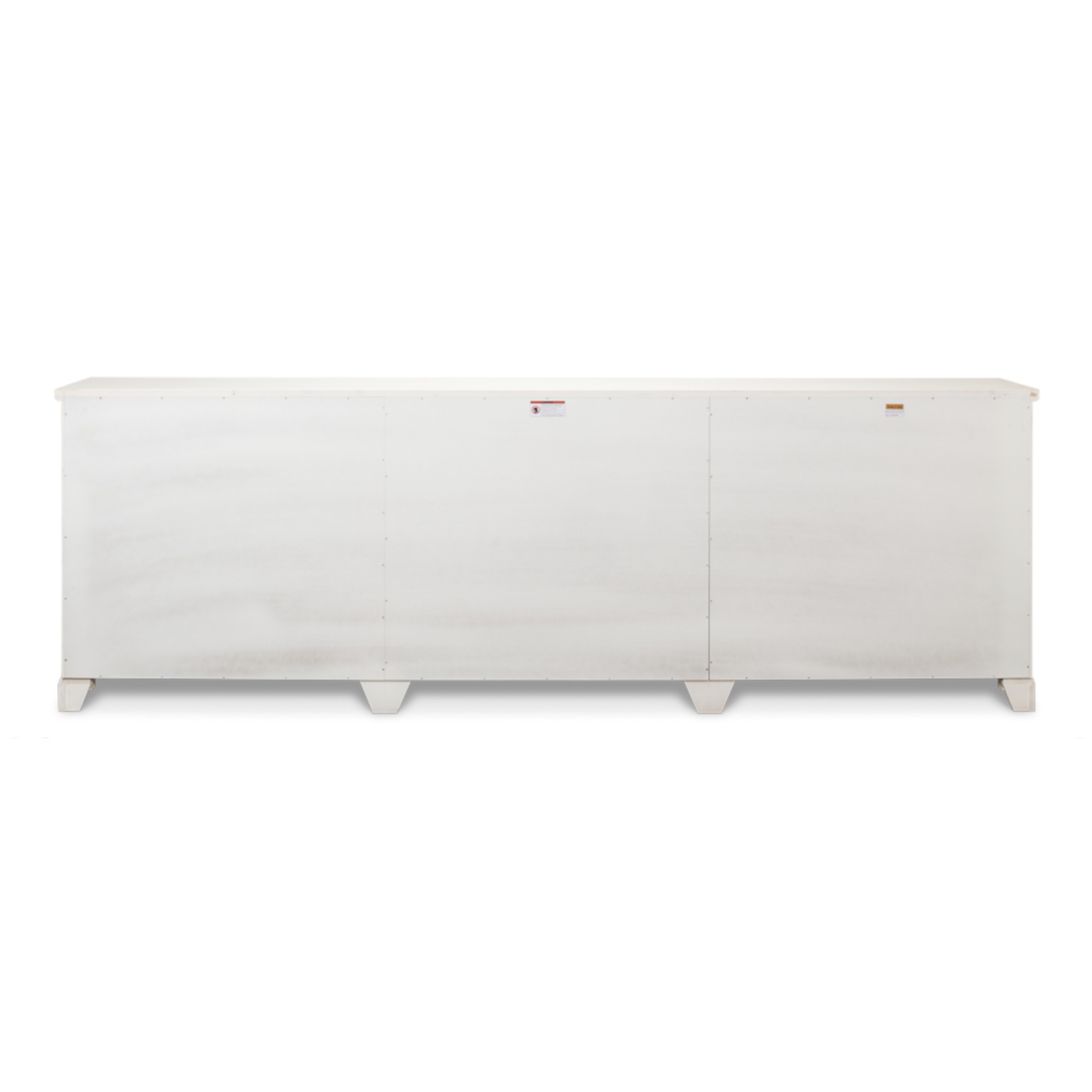 Outside The Box 112x15x38 Sarreid Luciana 6 Door Cortina White Pine Buffet