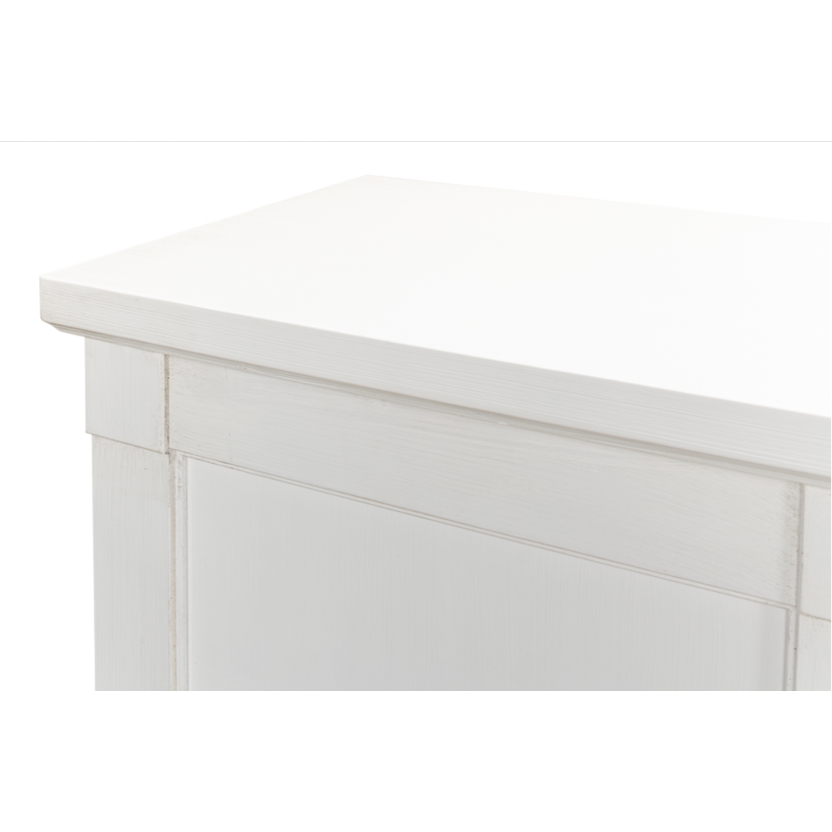 Outside The Box 112x15x38 Sarreid Luciana 6 Door Cortina White Pine Buffet