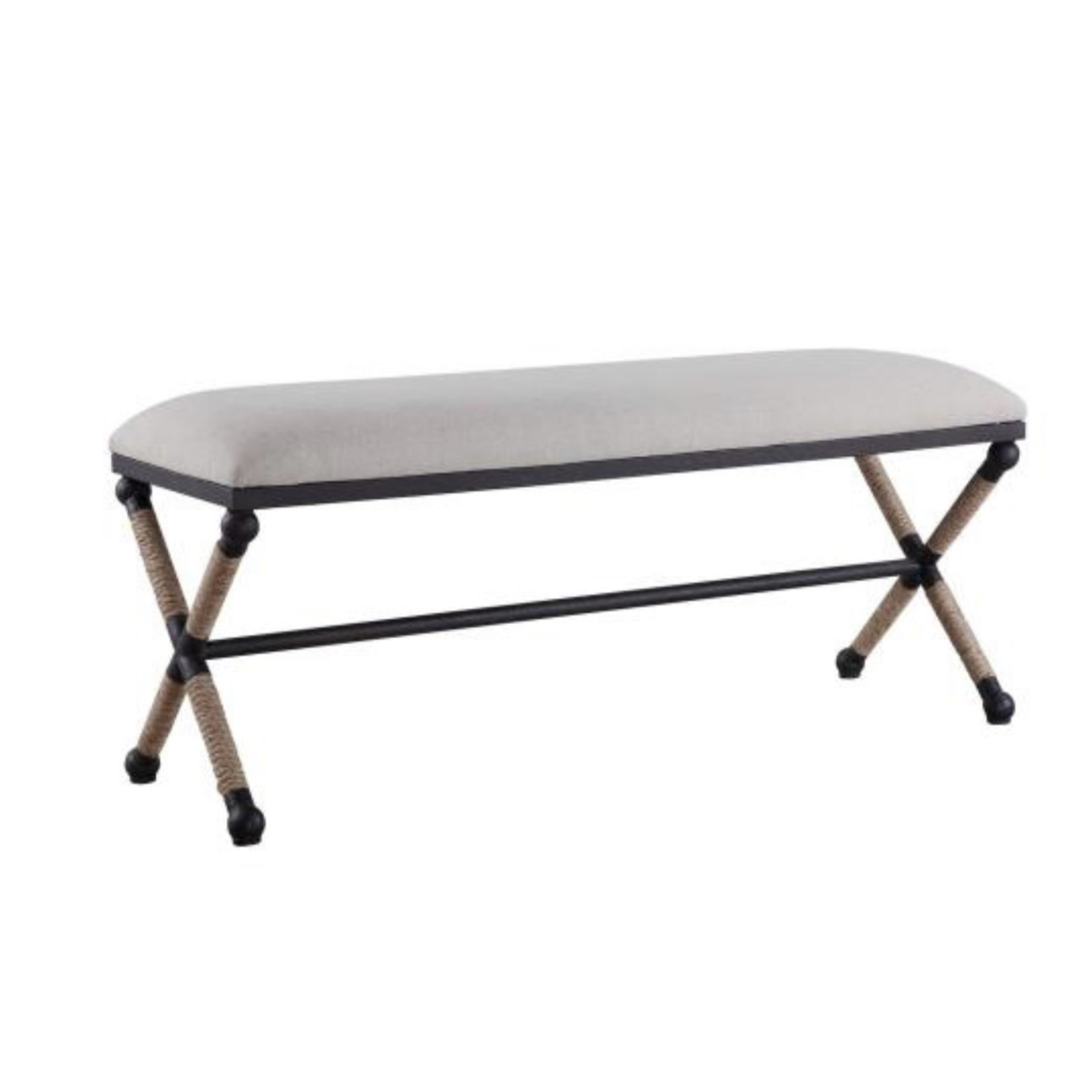 Outside The Box 48x16x21 Firth Rustic Oatmeal Bench