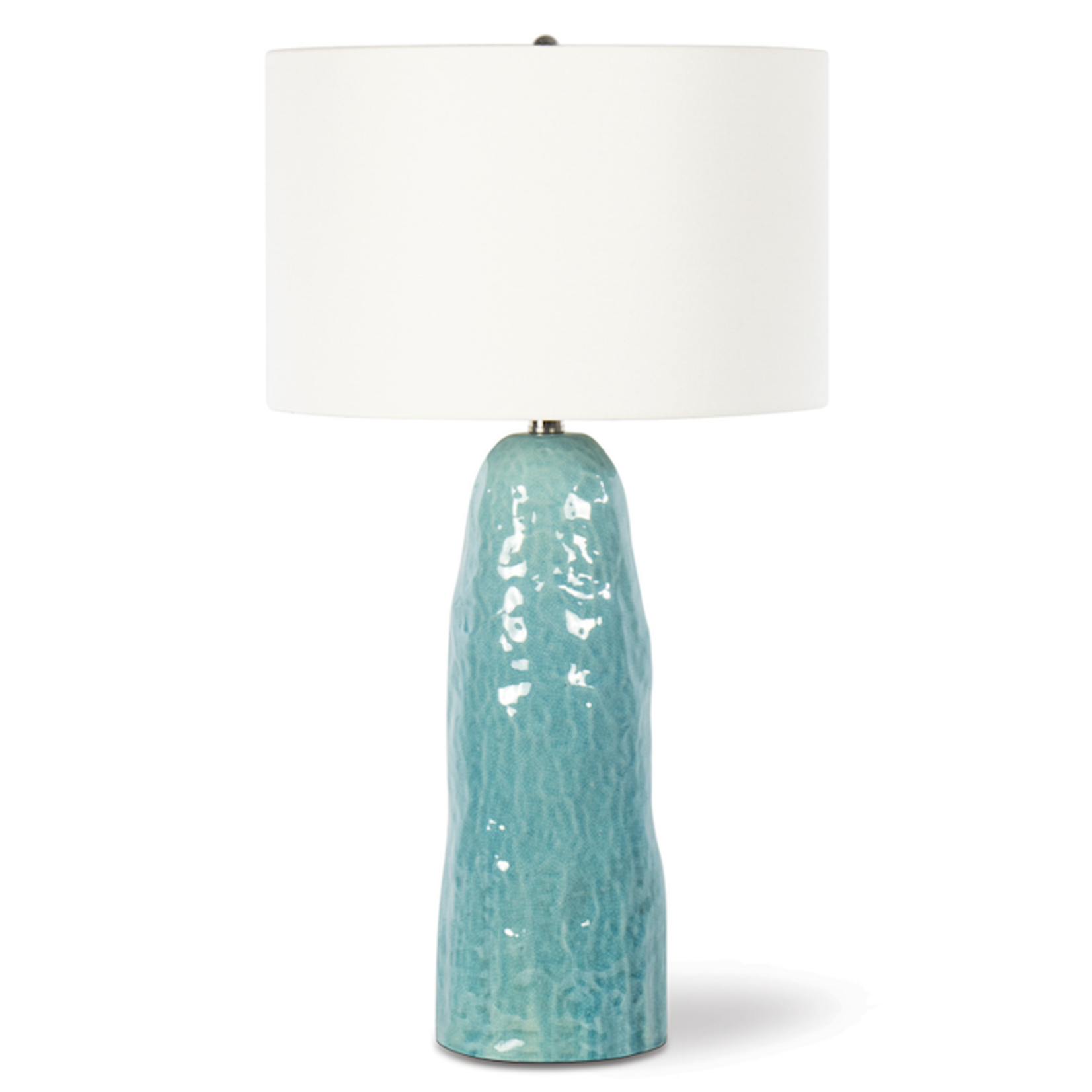 Outside The Box 28" Regina Andrew Getaway Aqua Ceramic Table Lamp