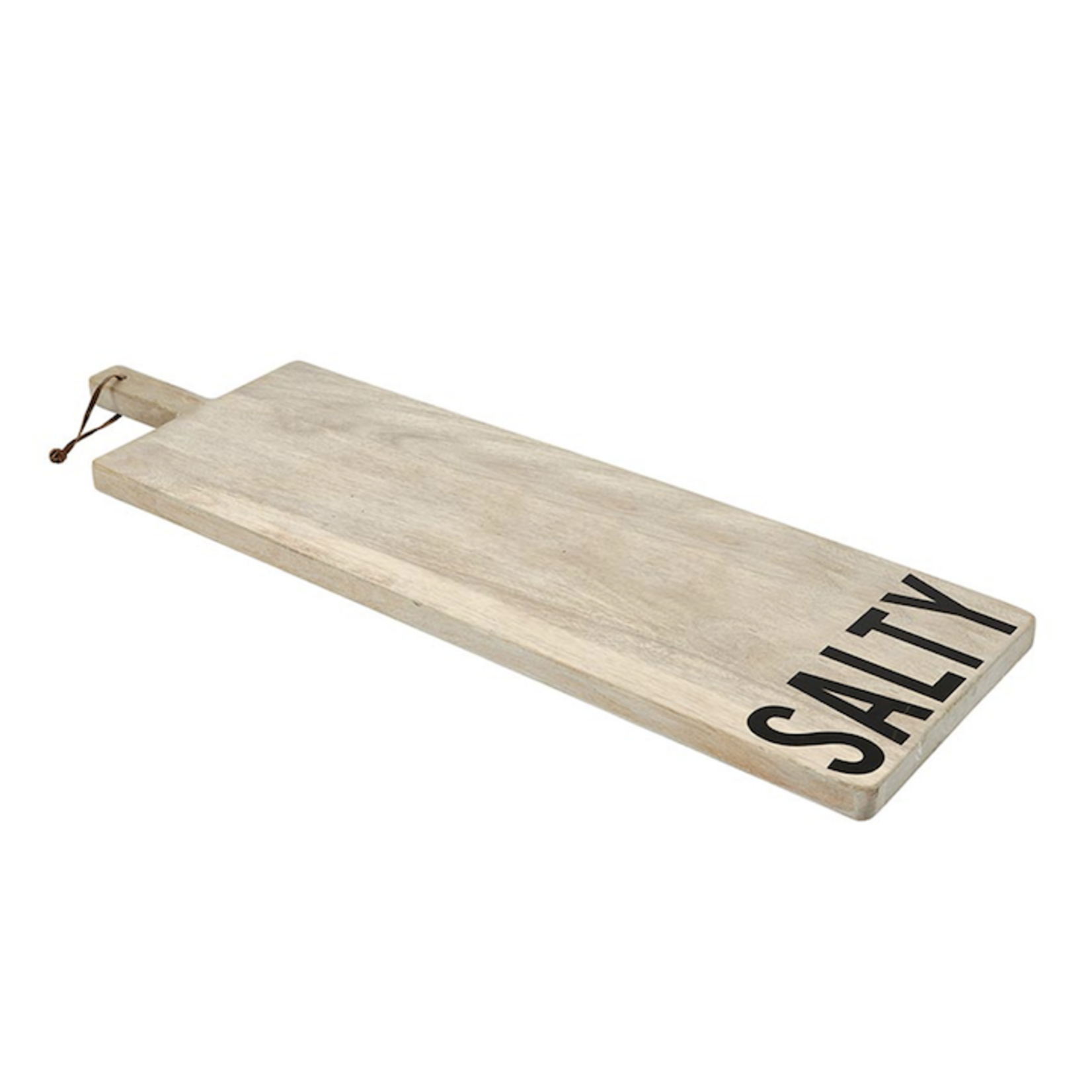 Outside The Box 40x12 "Sweet & Salty" Solid Mango Wood Reversible Plank Board