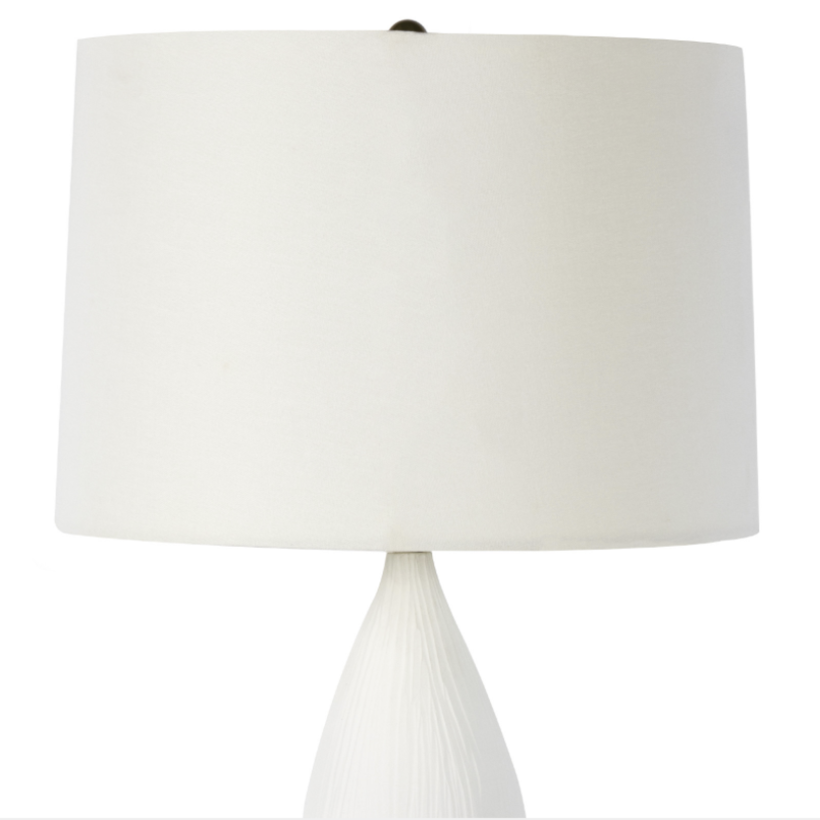 Outside The Box 30" Regina Andrew Hayden White Ceramic Table Lamp