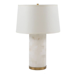 Outside The Box 27" Maple Alabaster & Iron Table Lamp