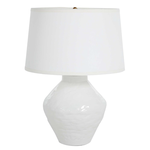 Outside The Box 26" Osborn White Textured Stoneware Table Lamp