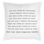 Outside The Box 26x26 "Forever Young" Euro Pillow