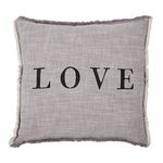 Outside The Box 26x26 "Love" Euro Pillow