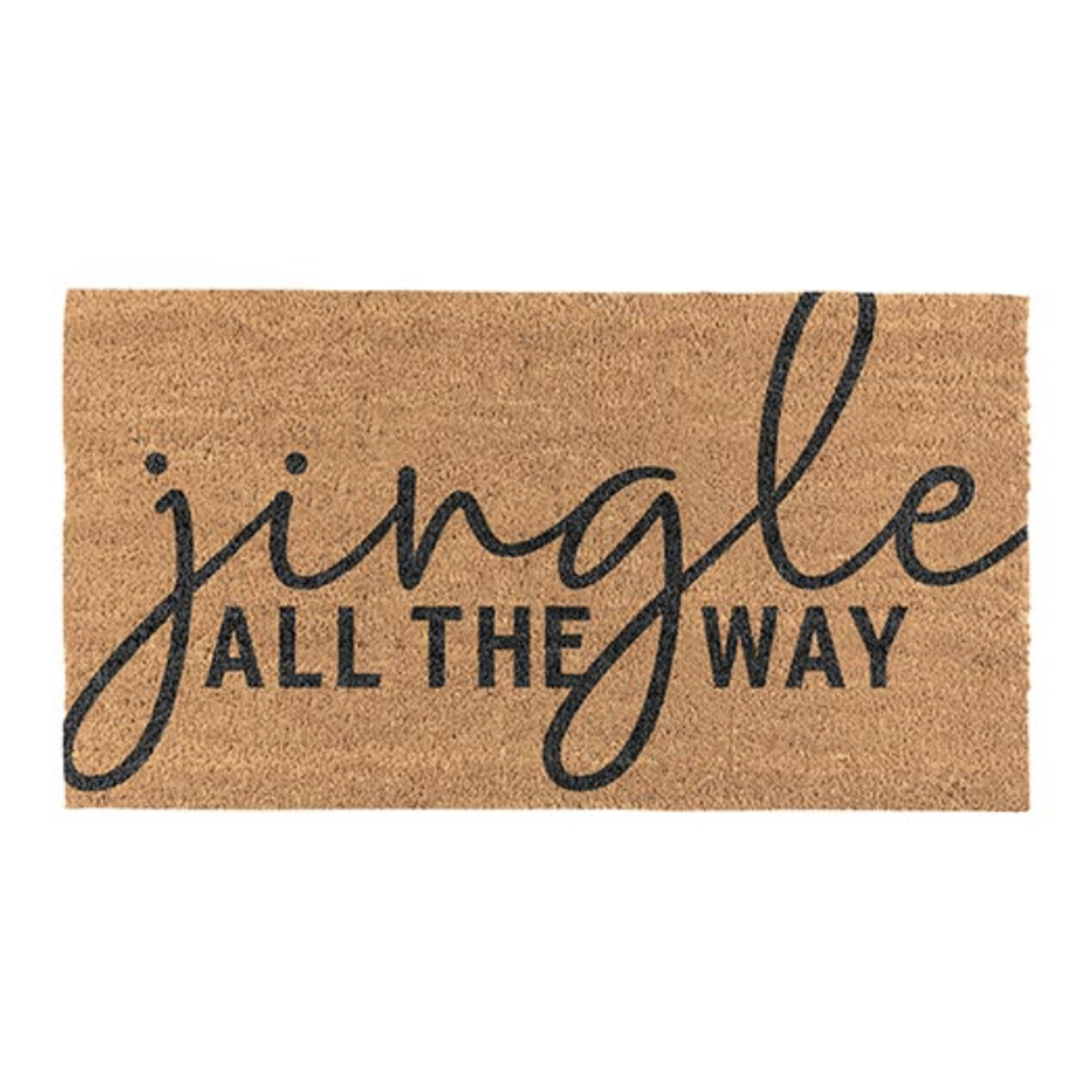 Outside The Box 30x16 "Jingle All The Way" Doormat
