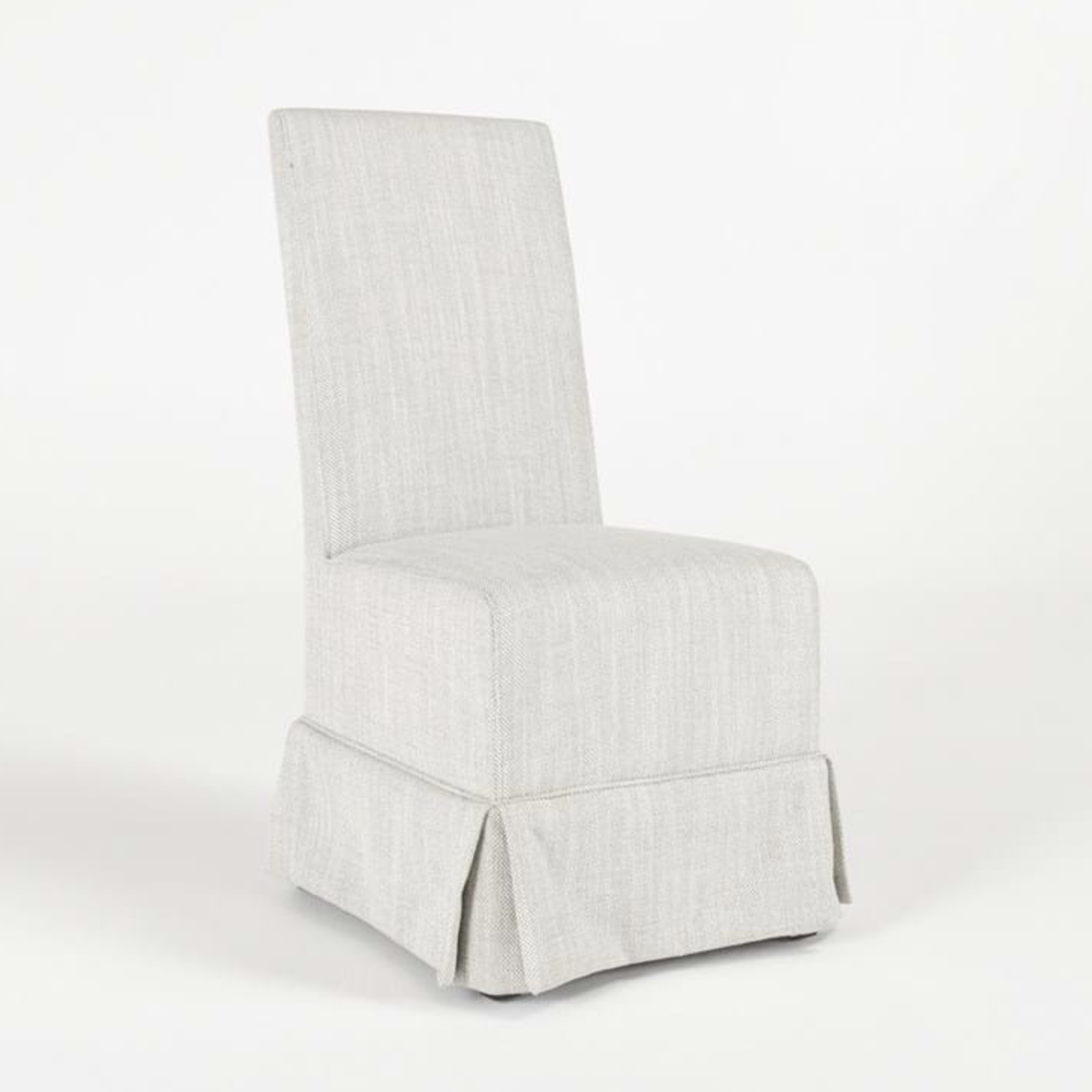 Outside The Box Melrose Natural Linen & Birchwood Dining Chair