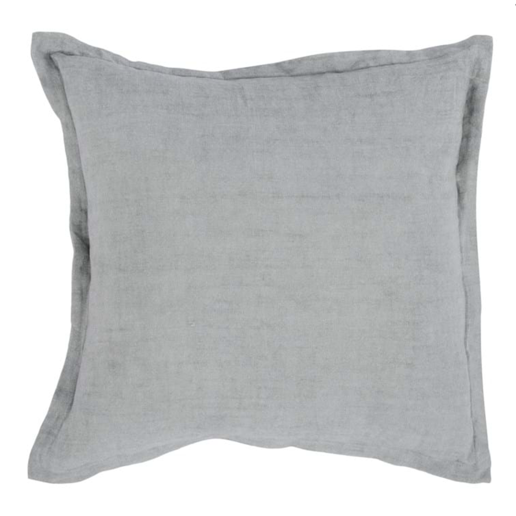 Outside The Box 22x22 SLD Solstice Classic Gray Belgian Flax Linen Pillow