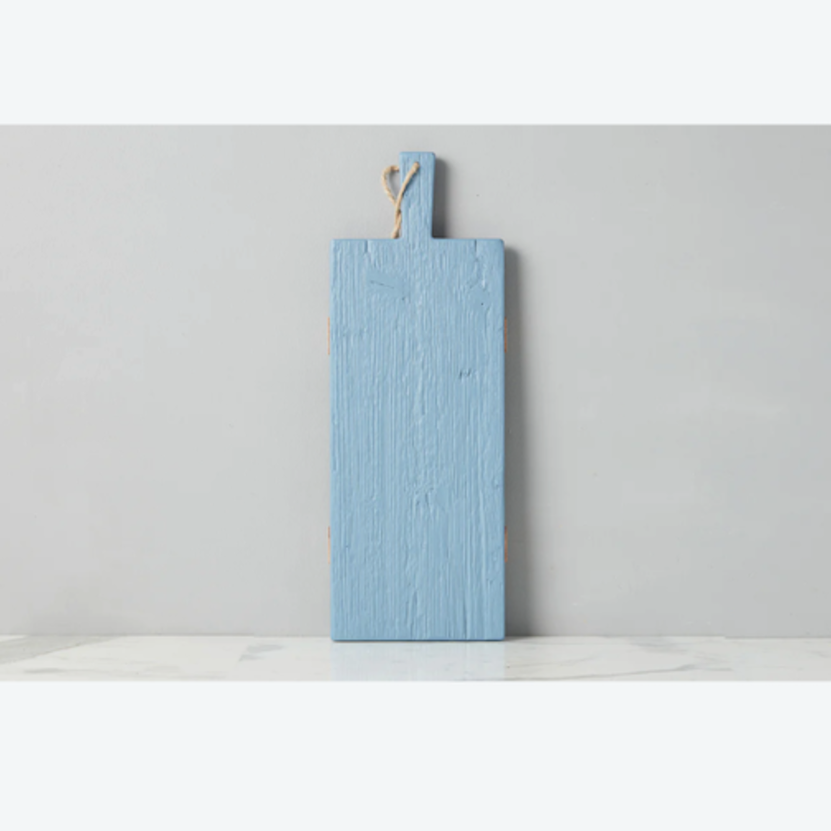 Outside The Box 22x8 Caitlin  Wilson French Blue & White Reclaimed Wood Charcuterie Board