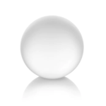 Outside The Box 3.5" Frosted Solid Crystal Sphere