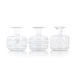 Outside The Box 4" Unique Assorted Glass Design Vases - SOLD SEPARATELY